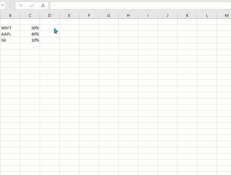 efficient frontier calculator