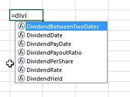 dividend payout