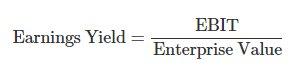Magic Formula Investing