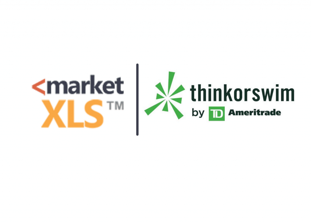 MarketXLS and ThinkOrSwim by TD Ameritrade logo