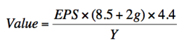 Ben Graham Formula in Excel - MarketXLS Template Included