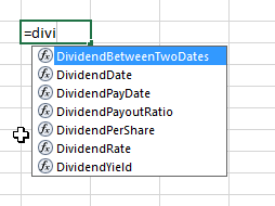 dividend payout