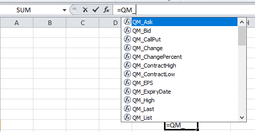 excel qm for excel 365