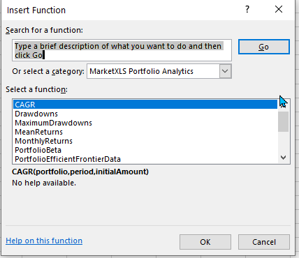 Yahoo Portfolio – Export Portfolio In Excel (To Use With Marketxls)