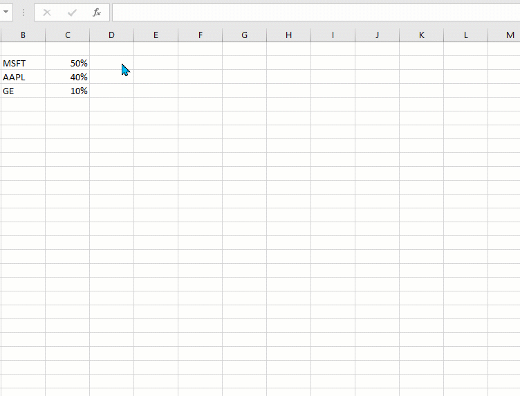 how to graph efficient frontier in excel for mac