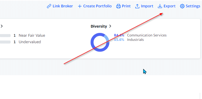 yahoo portfolio