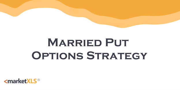 Married Put Options Strategy - MarketXLS