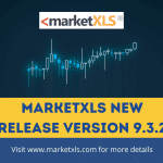 MarketXLS New Release Version 9.3.2