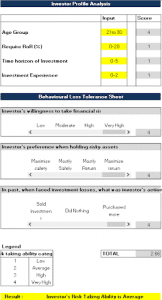 Investor’s Risk-Taking Ability